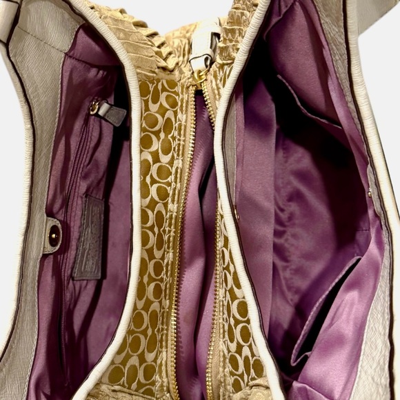 COACH Madison Maggie Gathered Pleated Signature 18886 - Picture 7 of 13